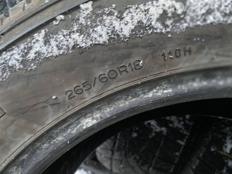 265/60R18 Michelin Latitude Cross d0314 фото