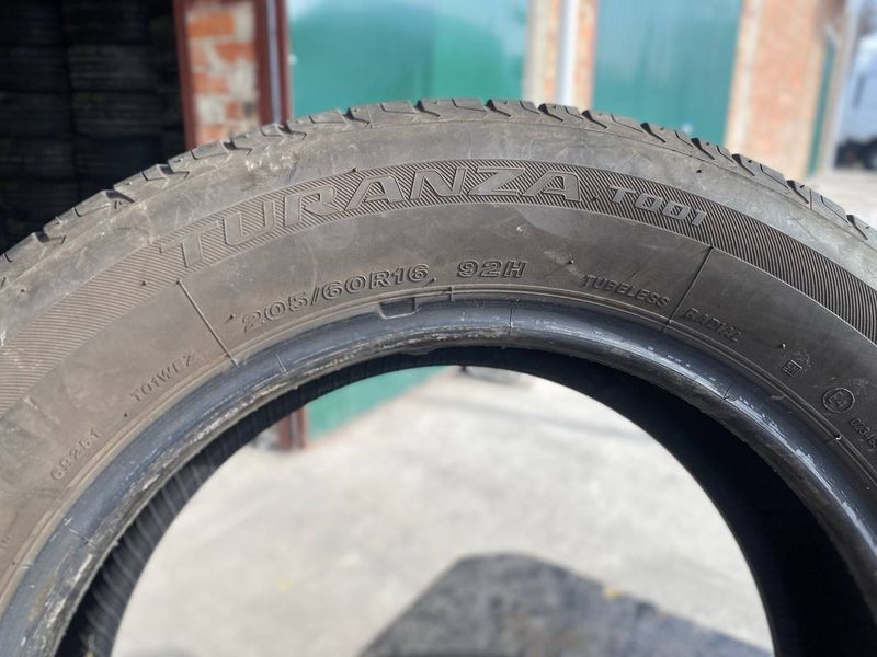 205/60R16 Bridgestone Turanza T001 0146olx фото