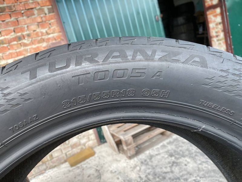 215/55R18 Bridgestone Turanza T005 A d0297olx фото