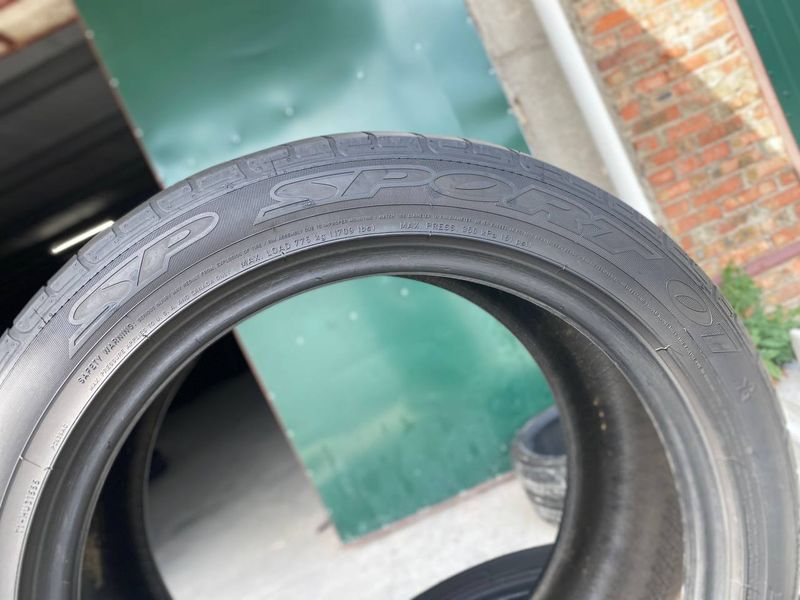 255/45R18 Dunlop SP Sport 01 0838 фото