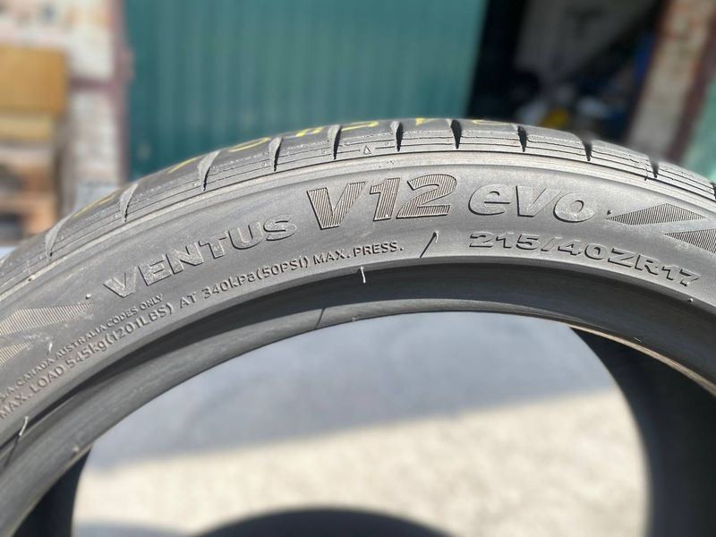 215/40R17 Hankook Ventus V12 evo 0951 фото