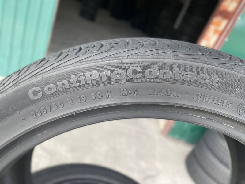 235/40R19 Continental ContiProContact 0956 фото